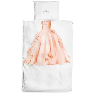 Snurk Kinderbettwäsche Prinzessin, Perkal, 2 teilig, Kostüm, Märchen, Königin rosa