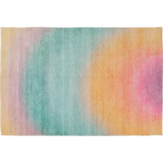 Teppich KARE DESIGN "Rainbow Pastell 170x240cm", bunt (mehrfarbig), B:170cm H:1mm L:240cm, Teppiche, Teppich