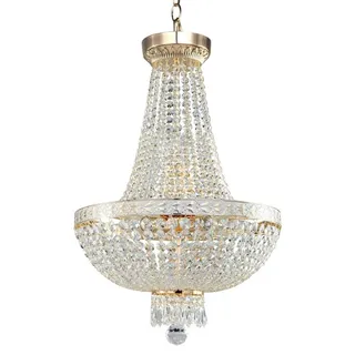 MAYTONI DECORATIVE LIGHTING Bella 2-flg. 40 cm gold, Kristall