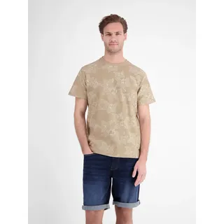 Lerros T-Shirt floral beige XL