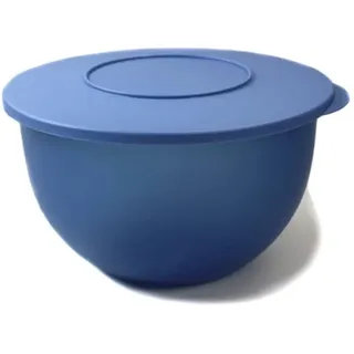 Tupperware Junge Welle Schüssel 4,3 L blau Abtropf Servieren