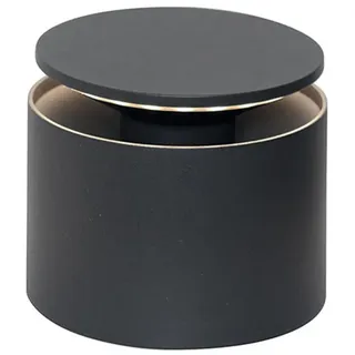 Zafferano, Push-Up Lampe, Kabellose, Wiederaufladbare Tischlampe mit Touch Control, Auch für den Außenbereich Geeignet, Dimmer, 2200-3000 K, Höhe 80-100 cm, Farbe Dunkelgrau