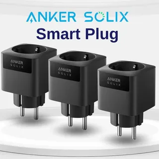 Anker SOLIX Smart Plug Gen 2*3, WLAN-Steckdose App Fernbedienung für Anker PRO / Plus