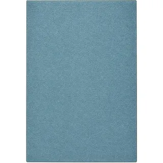 casa pura Teppich Läufer London - Meterware - Teppichläufer für Wohnzimmer, Flur, Küche - Flacher Schlingenflor (Grün - 100x300 cm)
