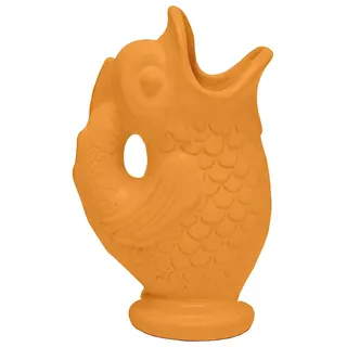Madre Selva Vase in Orange - (B)17 x (H)26 x (T)11 cm