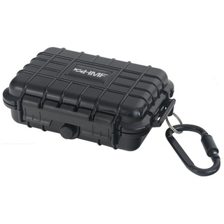 HMF Aufbewahrungsbox »Outdoor-Koffer klein ODK500«, Transportbox wasserdicht, 16,5 x 12 x 5,4 cm schwarz 16.5 cm x 5.4 cm x 12 cm