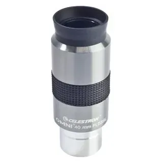 Celestron Okular Omni, 1,25 Zoll, 43° Sichtfeld, Brennweite 40mm