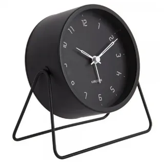Karlsson Uhr Wecker Stark Iron Matt Black