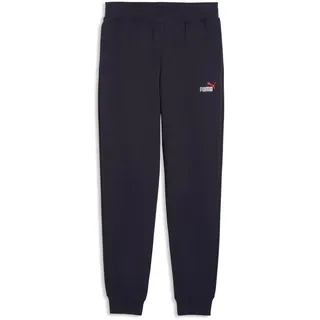 Puma Essentials 2 Color No. 1 Logo Sweatpants TR cl Blau/Rot L