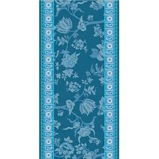 Bassetti Handtuch Genova, Blau, Textil, 50x100 cm, Badtextilien, Handtücher