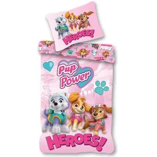 Procos, Kinderbettwäsche, Paw Patrol Helden! Bettwäsche-Set 140×200cm, 70×9 (200 x 140 cm, 90 x 70 cm)