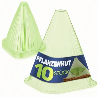 Gravidus Schneckenkante Pflanzenhut Pflanzenschutz Pflanzen Pflanzhilfe Gartenglocken Set, 10-St.