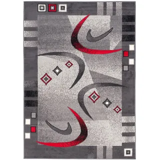 Tapiso Teppich, Dunkelgrau, Textil, Rechteckig, 120x170 cm, in verschiedenen Größen erhältlich, pflegeleicht, Teppiche & Böden, Teppiche