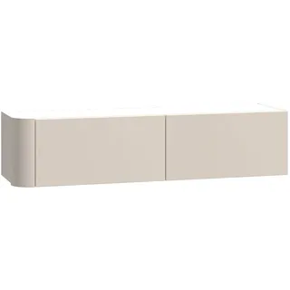Forte Wandregal 128,6 x 30,1 x 34 cm Khaki
