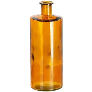 Gilde Bodenvase Arturo - Deko Wohnzimmer Farbe: Orange-Gelb - Höhe 75 cm