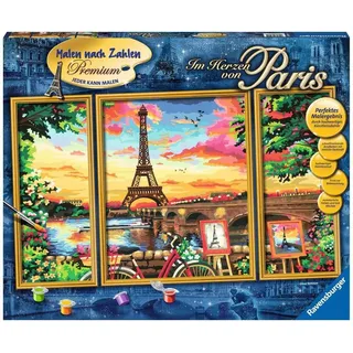 Ravensburger Malen nach Zahlen 28495 - Im Herzen von Paris - Für ab 14 Jahren