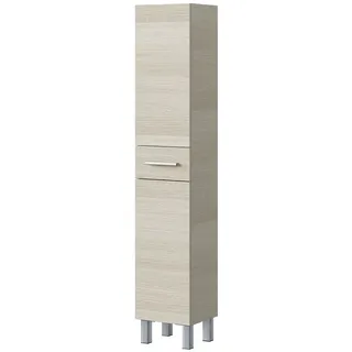 freiraum Hochschrank ATHENA in Eiche - 35x182x31 (BxHxT) braun