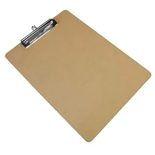 Klemmbrett DIN A4 Hochformat | Holz MDF, recyceltes Holz
