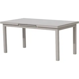 Primaster Rhodos Gartentisch 167/217 x 90 x 77 cm hellgrau