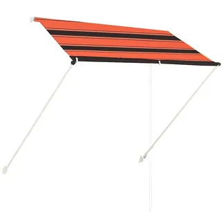vidaXL Einziehbare Markise 200 x 150 cm orange