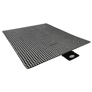 Nils Extreme Picknickdecke schwarz-weiß 300 x 200 cm