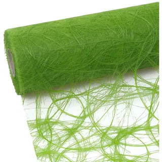 Deko AS Dekoobjekt Sizoweb Tischläufer - apfelgrün - 30 cm - 25 m - 64 030-R 300