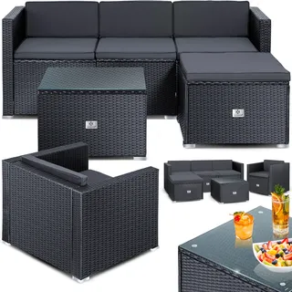 Kesser Aruba Polyrattan Lounge grau
