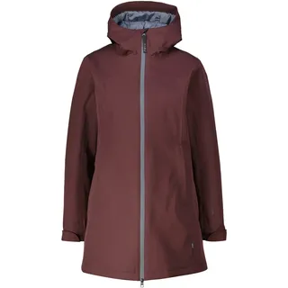 Bergzeit Basics Damen Meru Nora Mantel (Größe S, lila)