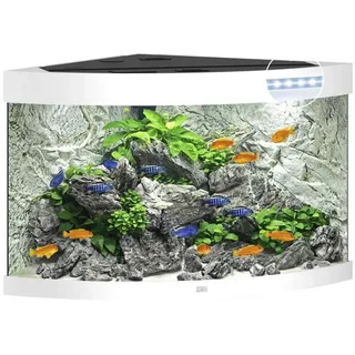 JUWEL AQUARIUM Trigon 190 LED Aquarium Set weiß