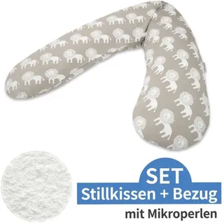 Theraline Stillkissen 190 cm Wüstenkönig Taupe