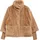 Fake-Fur-Jacke mit Strickärmeln 32
