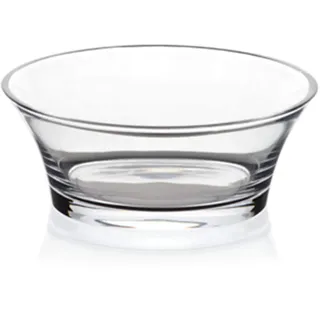CRISTALICA Kristallschale - Obstschale Glas - 21 cm Durchmesser - Premium Bonbonschale - Handarbeit Made in Germany - Glasschale Deko - Gebäckschale - Deko Schale Glas - Salatschüssel