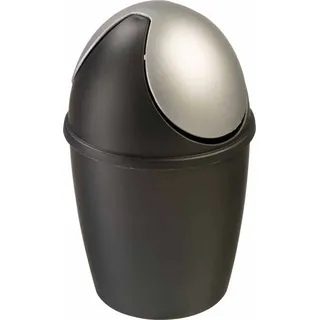 SUNWARE Tischmülleimer Tiglio 1,5 l Schwarz