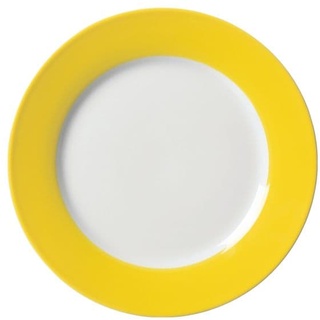 4-teiliges Dessertteller-Set »Doppio« gelb, Ritzenhoff & Breker, 20x2 cm