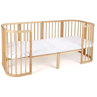 Waldin Erweiterung auf 174cm für 7in1 Babybett KEIN BETT, Natur,Natur | Naturbelassen