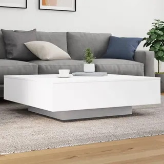vidaXL Couchtisch Weiß Holzwerkstoff 100 x 100 x 31 cm