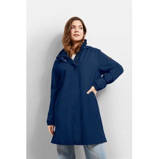 bugatti Kurzmantel mit Kapuze blau 34
