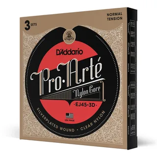 d’addario D'Addario EJ45-3D Saiten für Konzertgitarre 3er Set