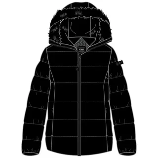 CMP WOMAN JACKET FIX HOOD nero (U901) 46