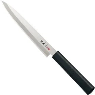 KAI Seki Magoroku Kinju und Hekiju Fischmesser 21 cm Schwarz