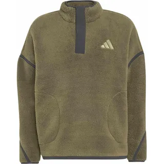 adidas Multi High Pile Fleece Pullover Grün L