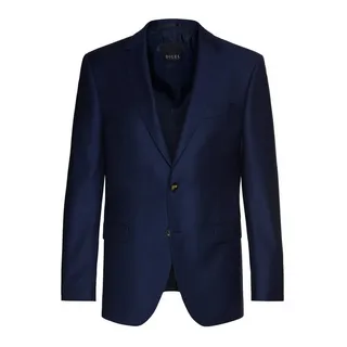 DIGEL Herren Sakko blau Schurwolle meliert, blau, NOS