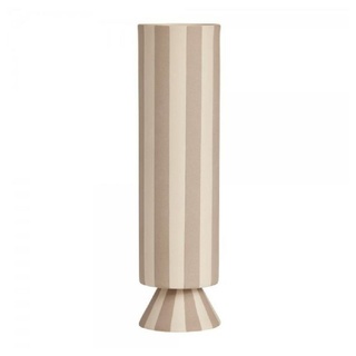 OYOY Dekovase Oyoy Vase Toppu Clay-Weiß