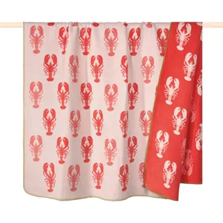 Wohndecke PAD "LOBSTER" Wohndecken Gr. B/L: 150 cm x 200 cm, pink Decken Made in Europe
