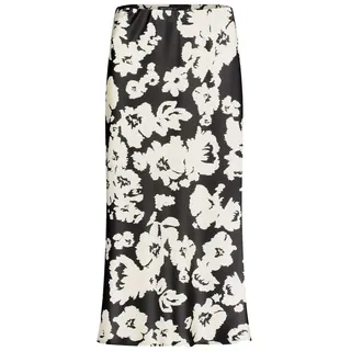 Betty Barclay Maxirock Damen Floral Schwarz/Weiß 44