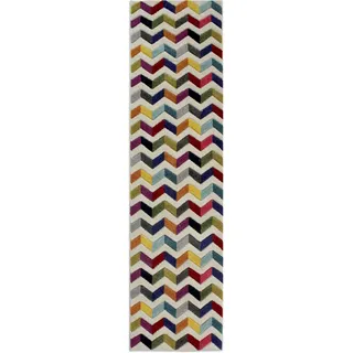 Flair Rugs Bolero Teppichläufer 66 x 230 cm Mehrfarbig