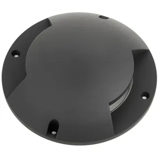 LINDBY Außenleuchte Aluminium Ø 21 cm 2-flammig schwarz