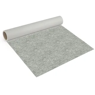 Internethandel Pfordt Teppichboden Nadelfilz Hellgrau, 300x200 cm, robuster Nadelvlies Bodenbelag, Meterware für Wohnbereiche, Ausstellungen und Messen