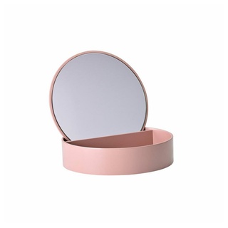 Giftcompany Kosmetikbox Kosmetikbox Spa M Rosewood 26 cm, mit Spiegel im Deckel rosa