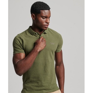 Superdry Poloshirt CLASSIC PIQUE POLO Thrift Olive Marl